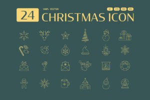 Christmas Icons in AI EPS PNG SVG