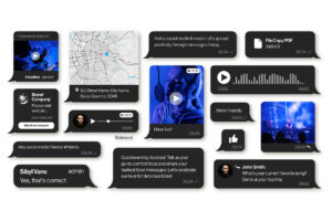 Message UI Elements in AI PSD EPS