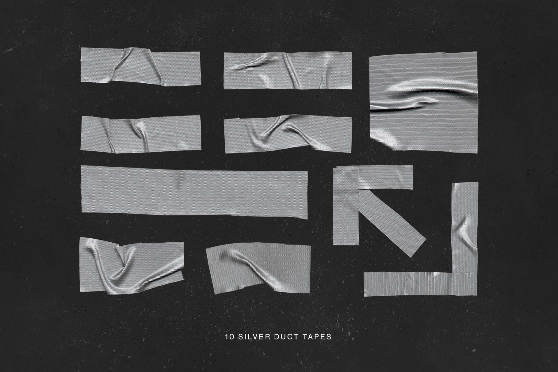 Sticky Tapes Graphics Pack in PSD PNG