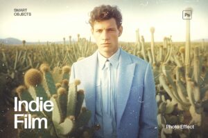 Indie Film Photo Effect Template
