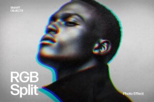 RGB Split Photo Effect Template