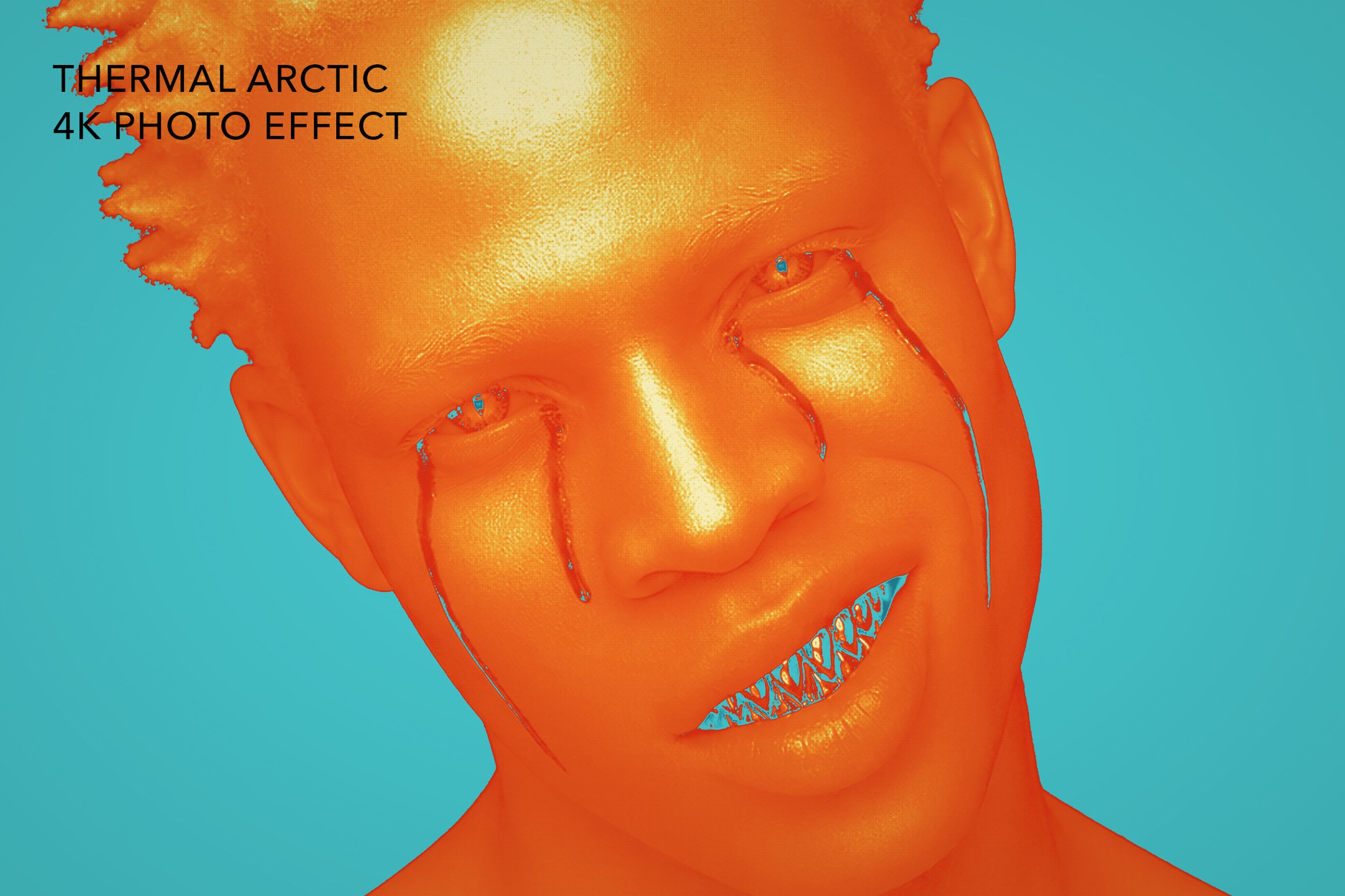 Abstract Thermal Photo Effect Template in PSD