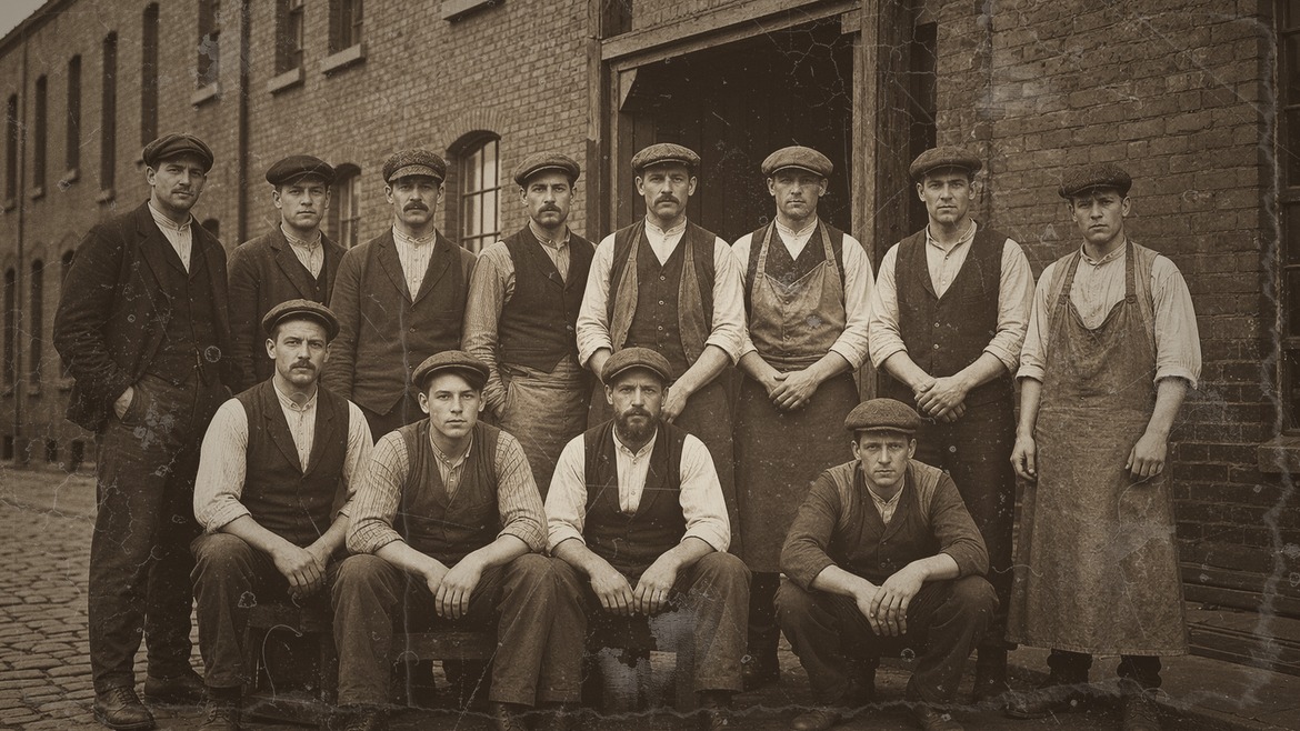 Vintage Sepia Photo Effect Template in PSD