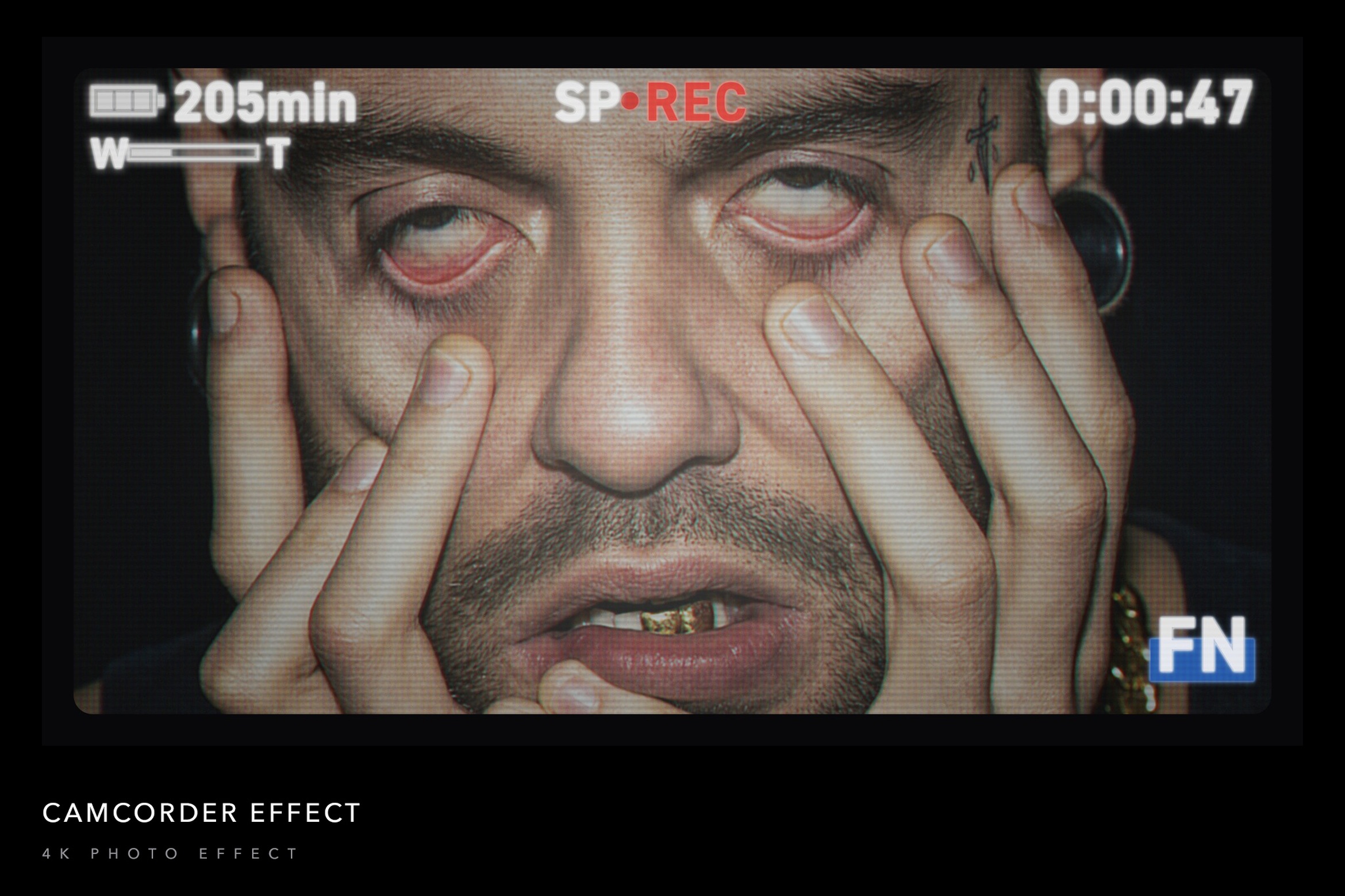Camcorder Photo Effect Template - DesignerCandies