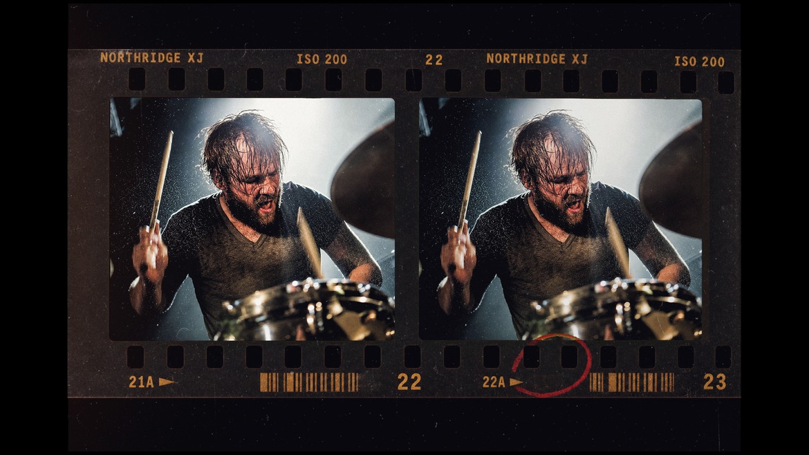 Film Contact Sheet Photo Effect Template - DesignerCandies