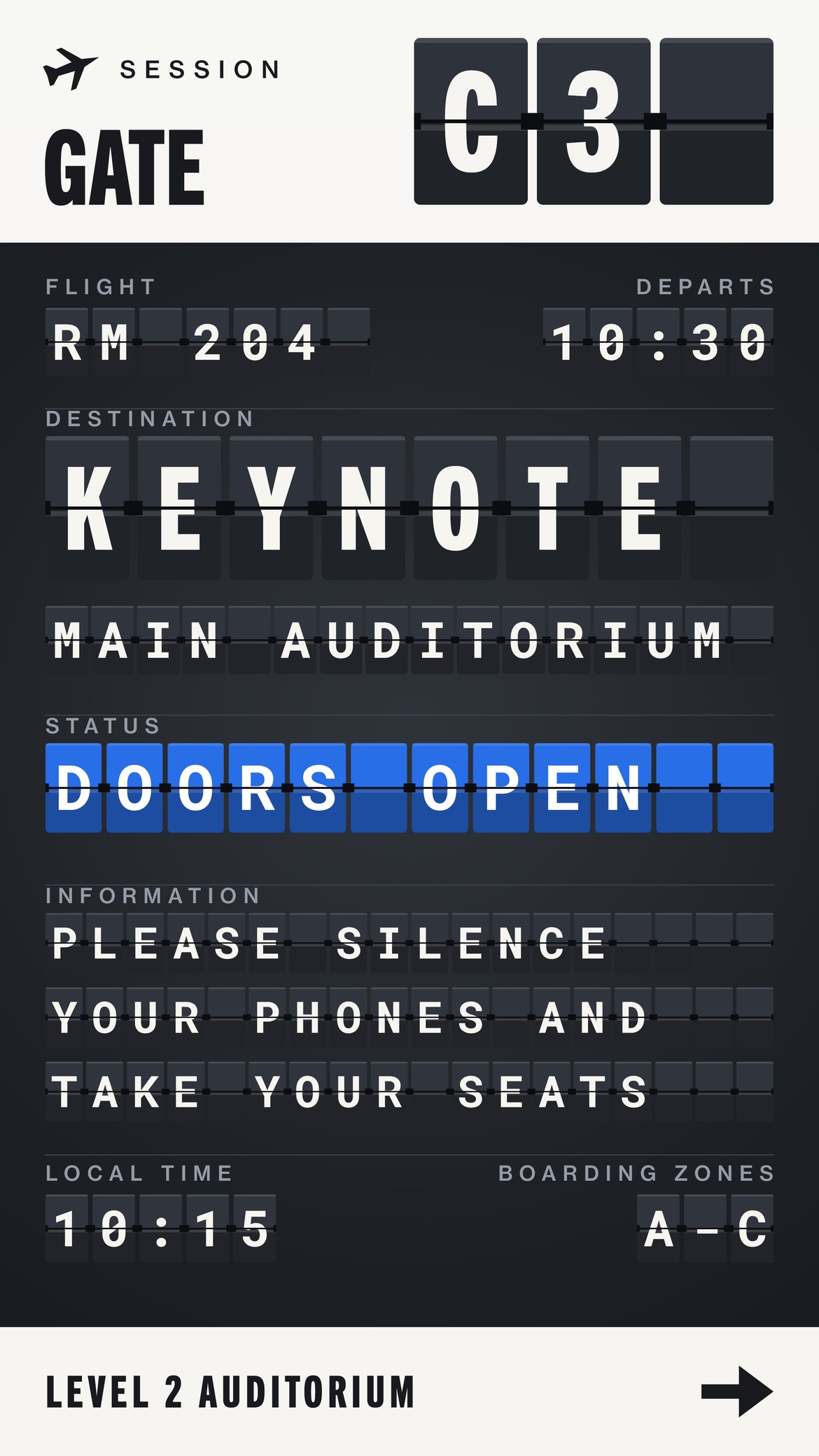 Airport Split Flap Text Effect Template C428 (PSD)